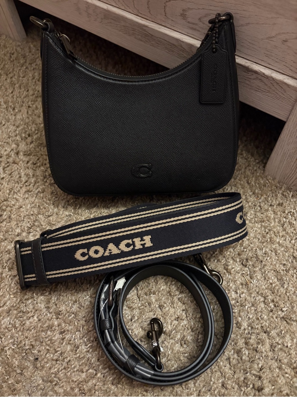 Coach Hobo Crossbody in Crossgrain